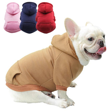 Warm Dog & Cat Hoodie – Cozy Winter Jacket for Small Pets