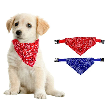 Adjustable Pet Bib – Soft & Washable