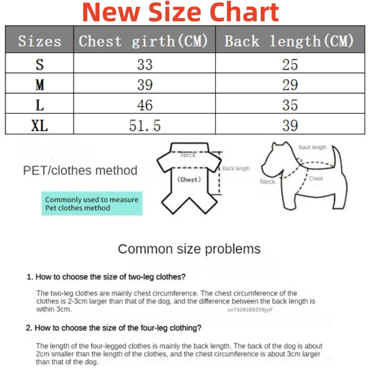 Winter Dog Jacket – Warm Vest for Small Dogs & Cats